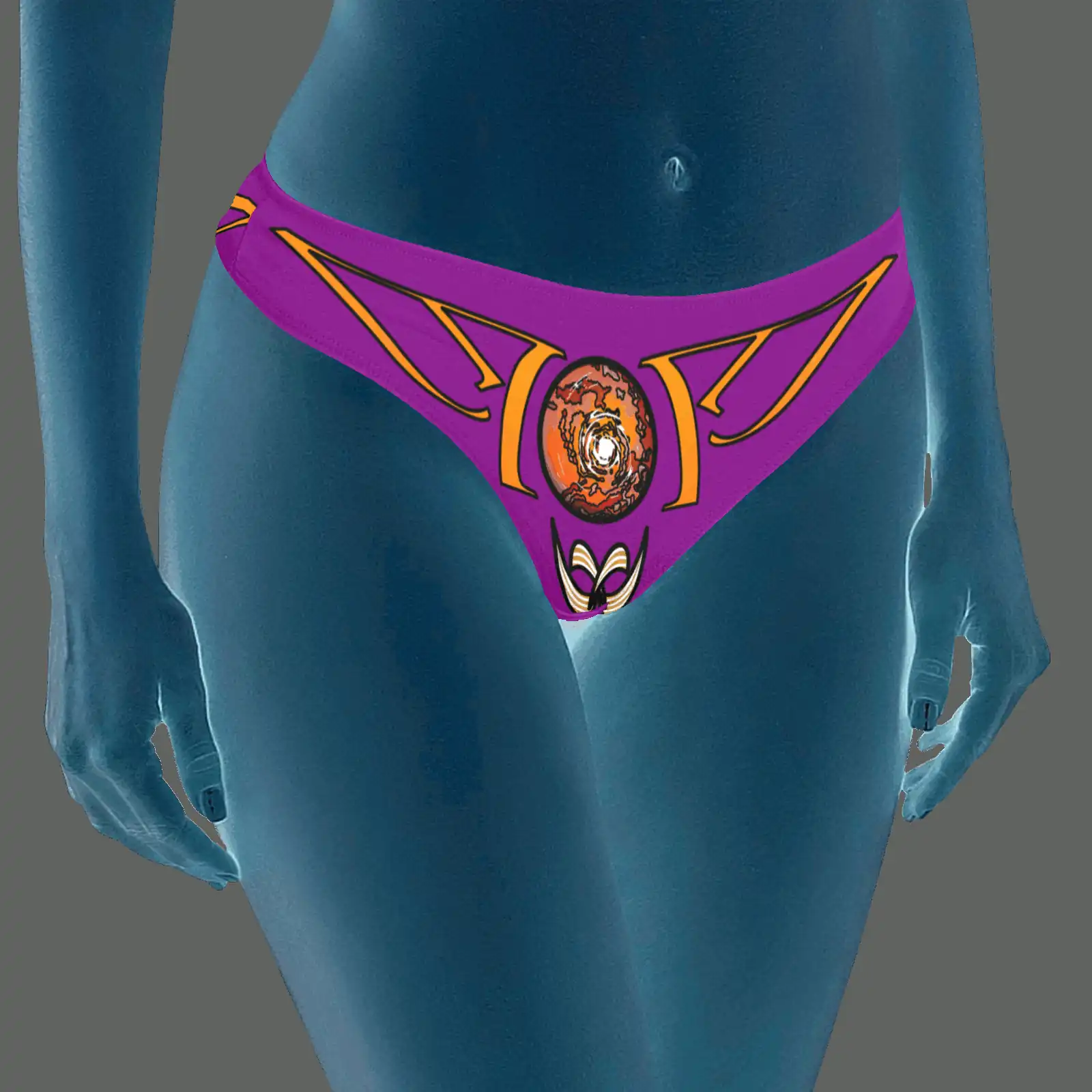 Classic thong purple 128000128