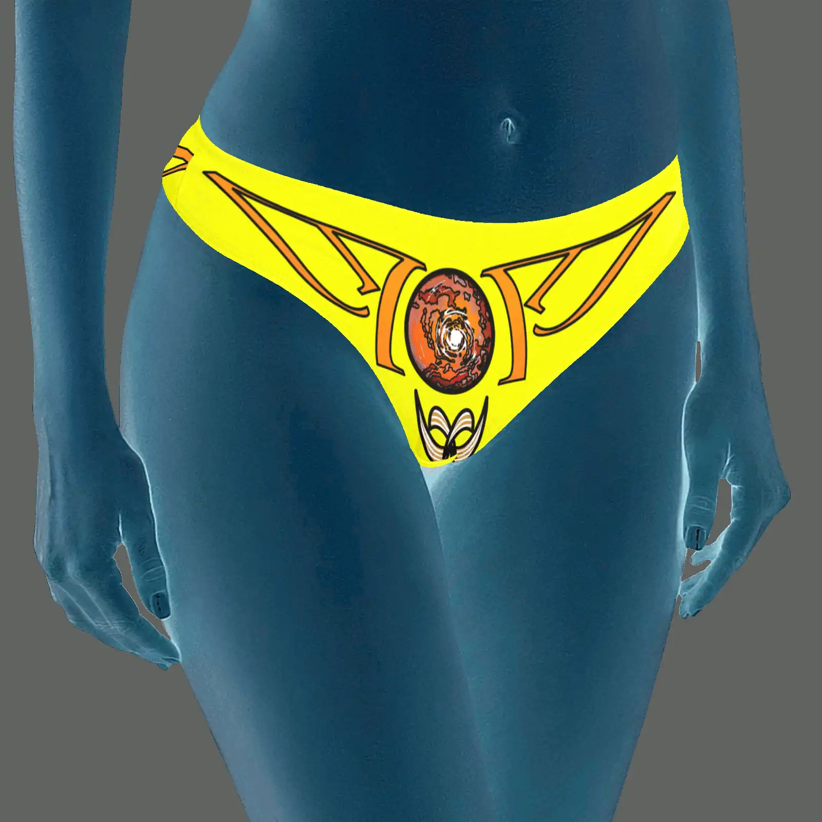 Classic thong yellow 255255000
