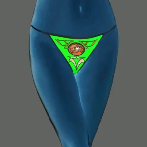 G-string green 000255000