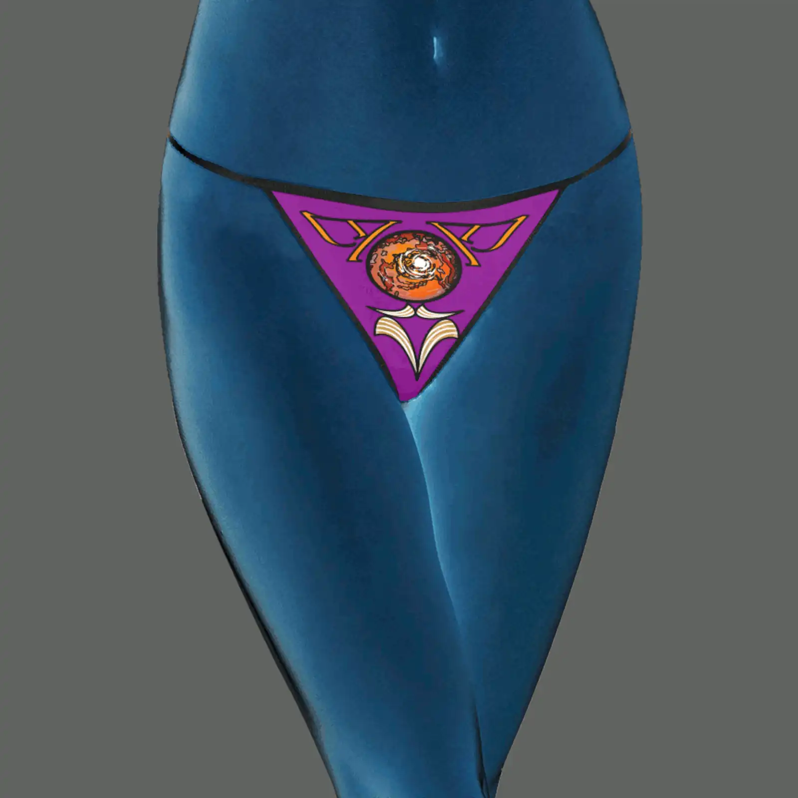 G-string purple 128000128