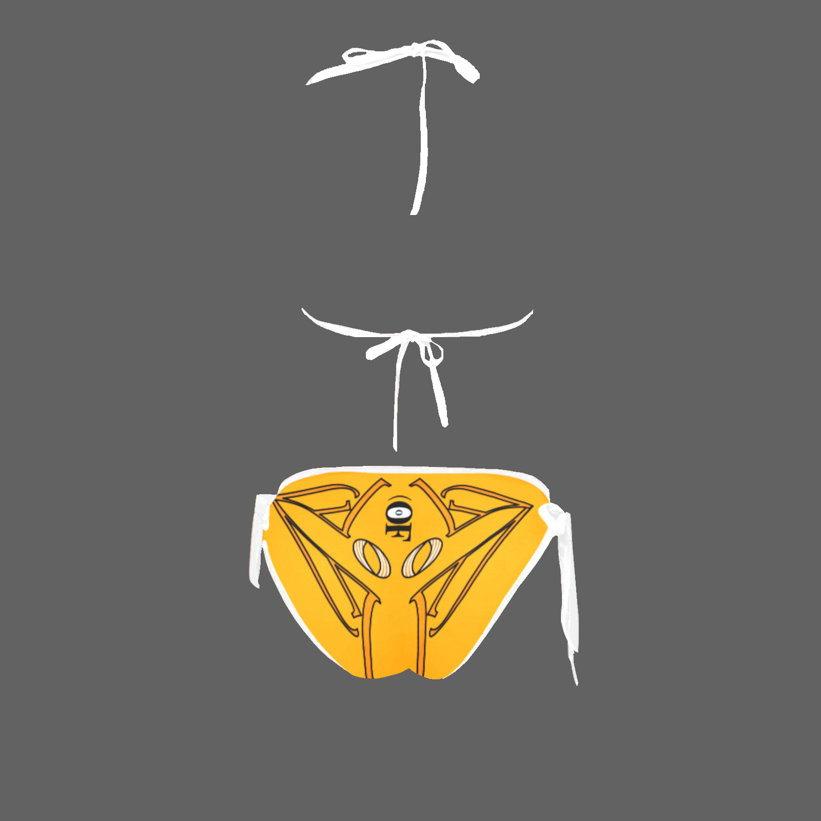 Bikini swimsuit orange 255165000 - Image 4