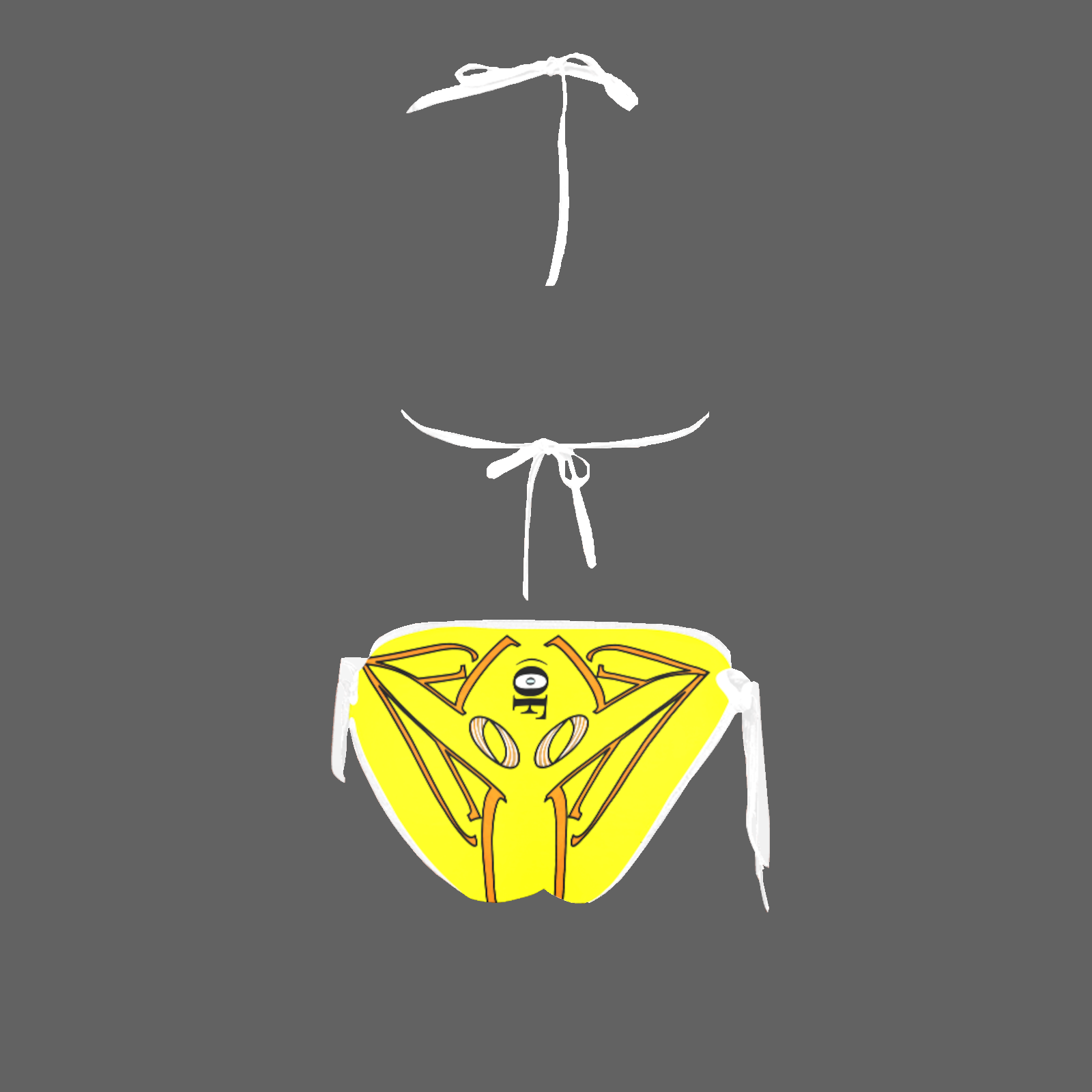 Bikini swimsuit yellow 255255000 - Image 4