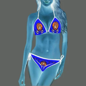 Bikini swimsuit blue 000000255