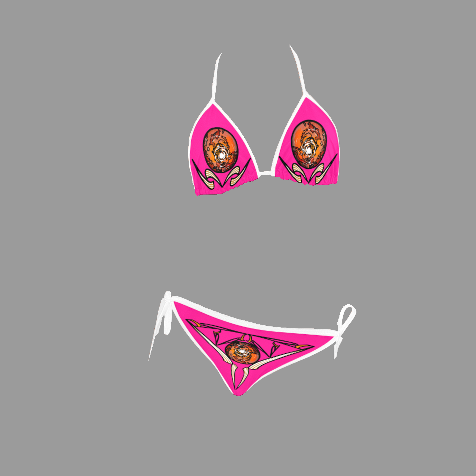 Bikini swimsuit pink 255020147 - Image 3