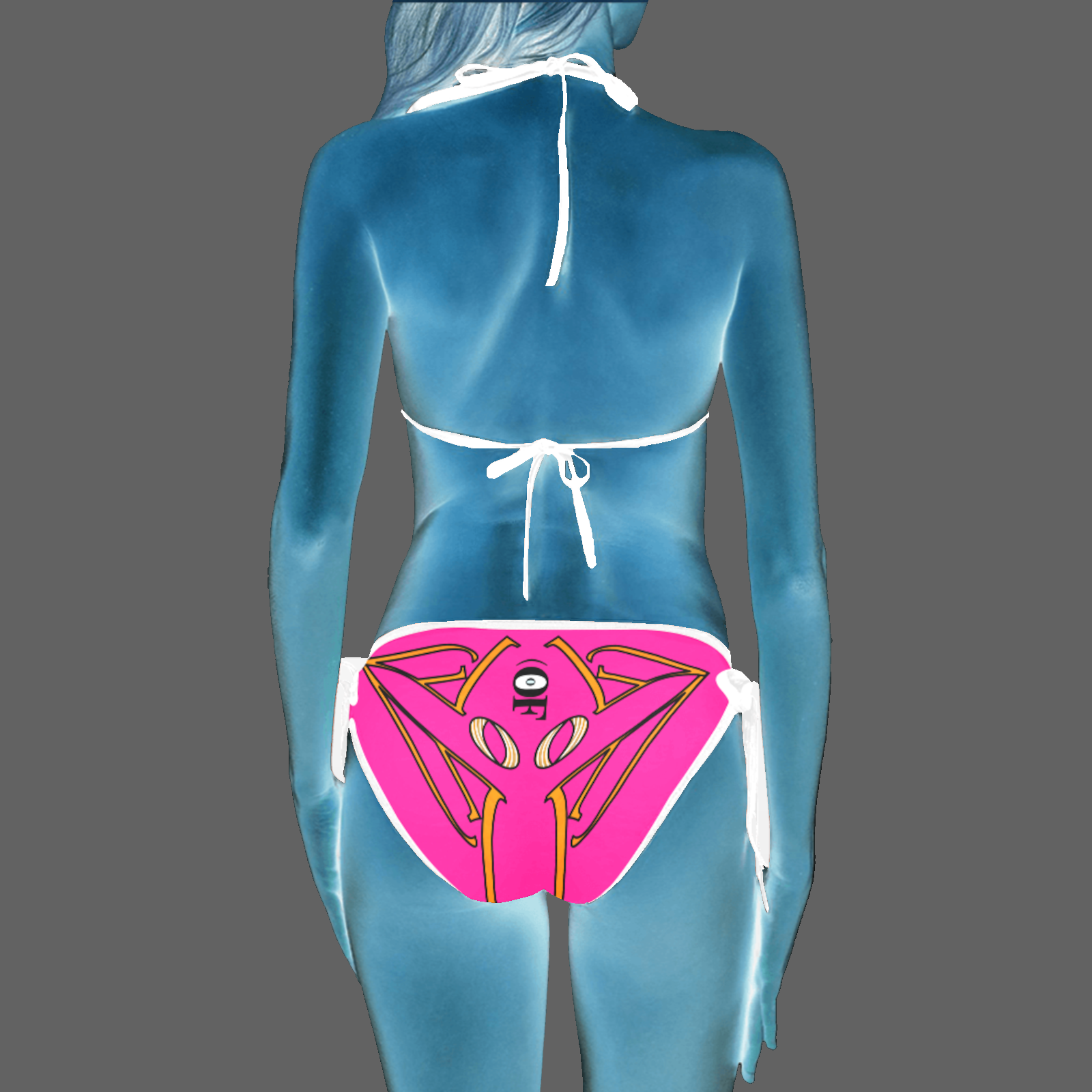 Bikini swimsuit pink 255020147 - Image 2