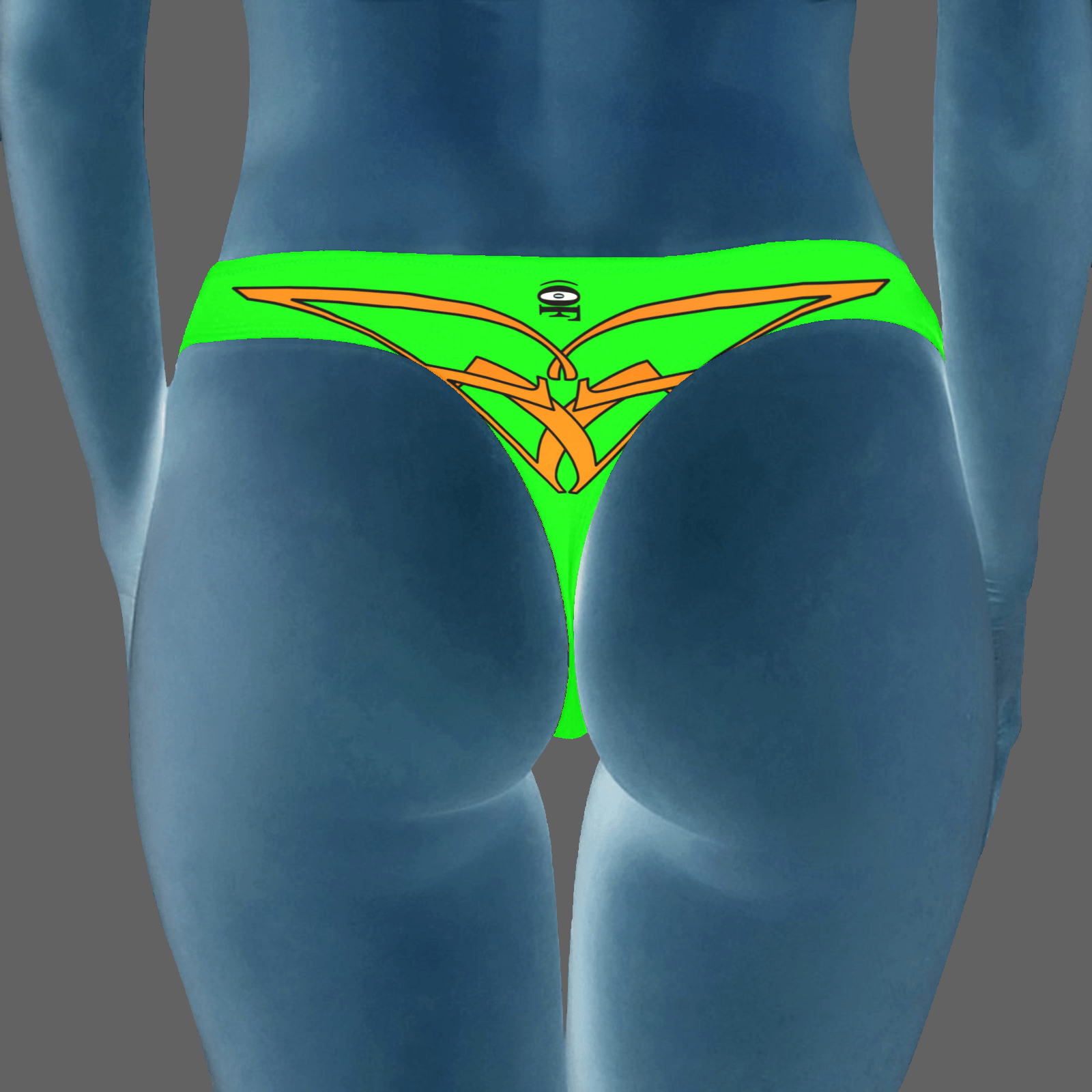 Classic thong green 000255000 - Image 2
