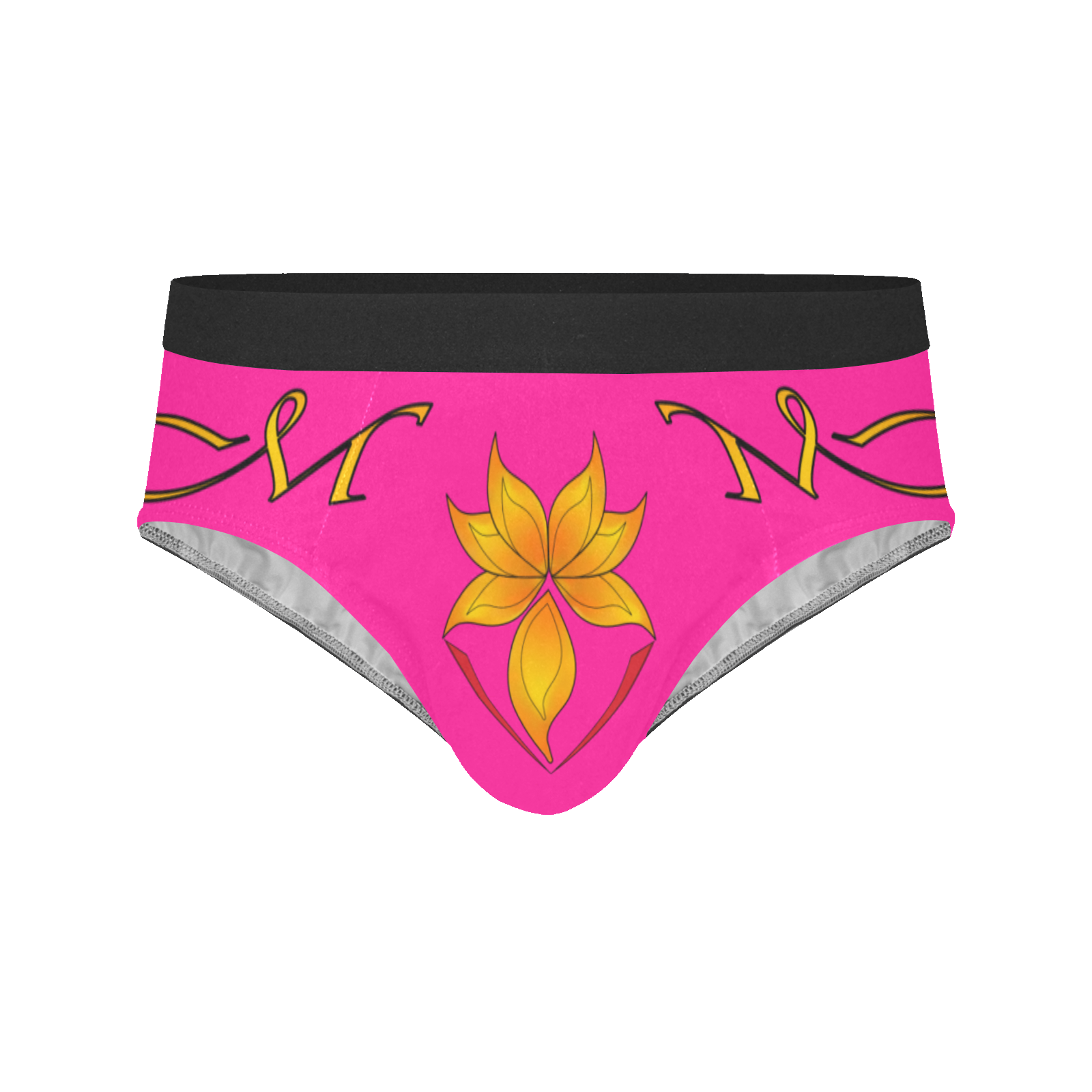 Men's mid rise briefs pink 255020147 - Image 3