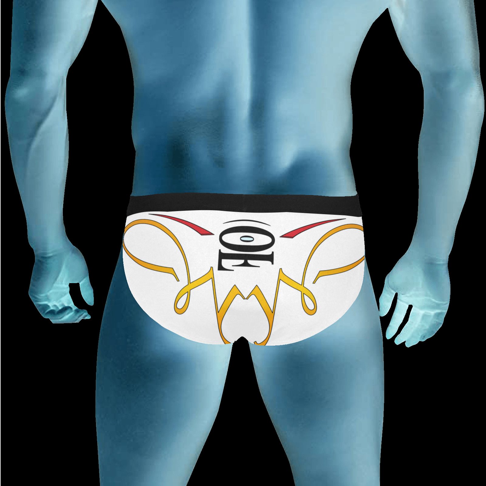 Men's mid rise briefs white 255255255 - Image 2