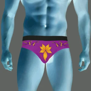 Men's mid rise briefs purple 128000128