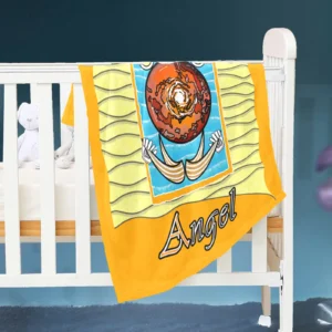 Baby Blanket 30x40 orange 255165000 Beach Angel
