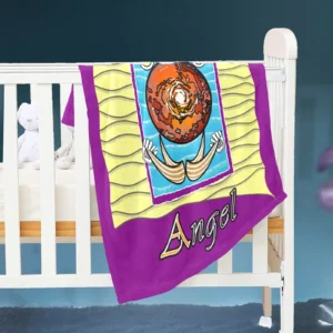 Baby Blanket 30x40 purple 128000128 Beach Angel