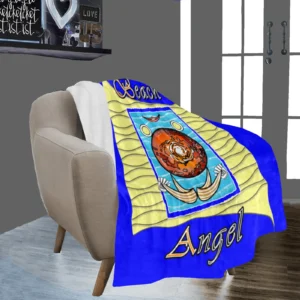 Micro Fleece Blanket 50x60 blue 000000255 Beach Angel (USA)