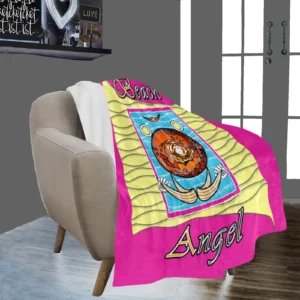 Micro Fleece Blanket 50x60 pink 255020147 Beach Angel (USA)
