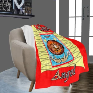 Micro Fleece Blanket 50x60 red 255000000 Beach Angel (USA)