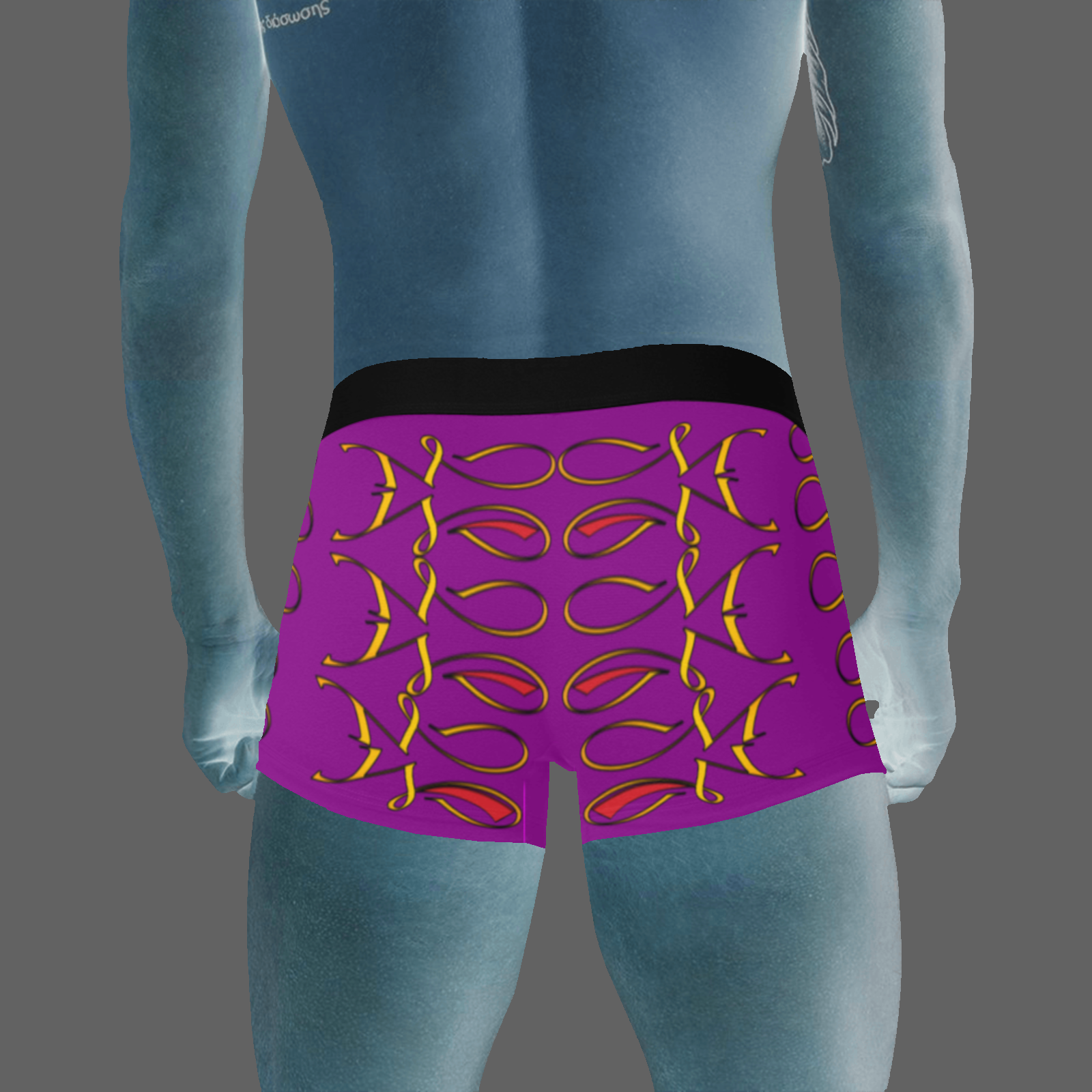 Men's boxer briefs purple 128000128 (USA) - Image 2