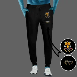 Men's Sweatpants black 000000000 like Embroidered Martian