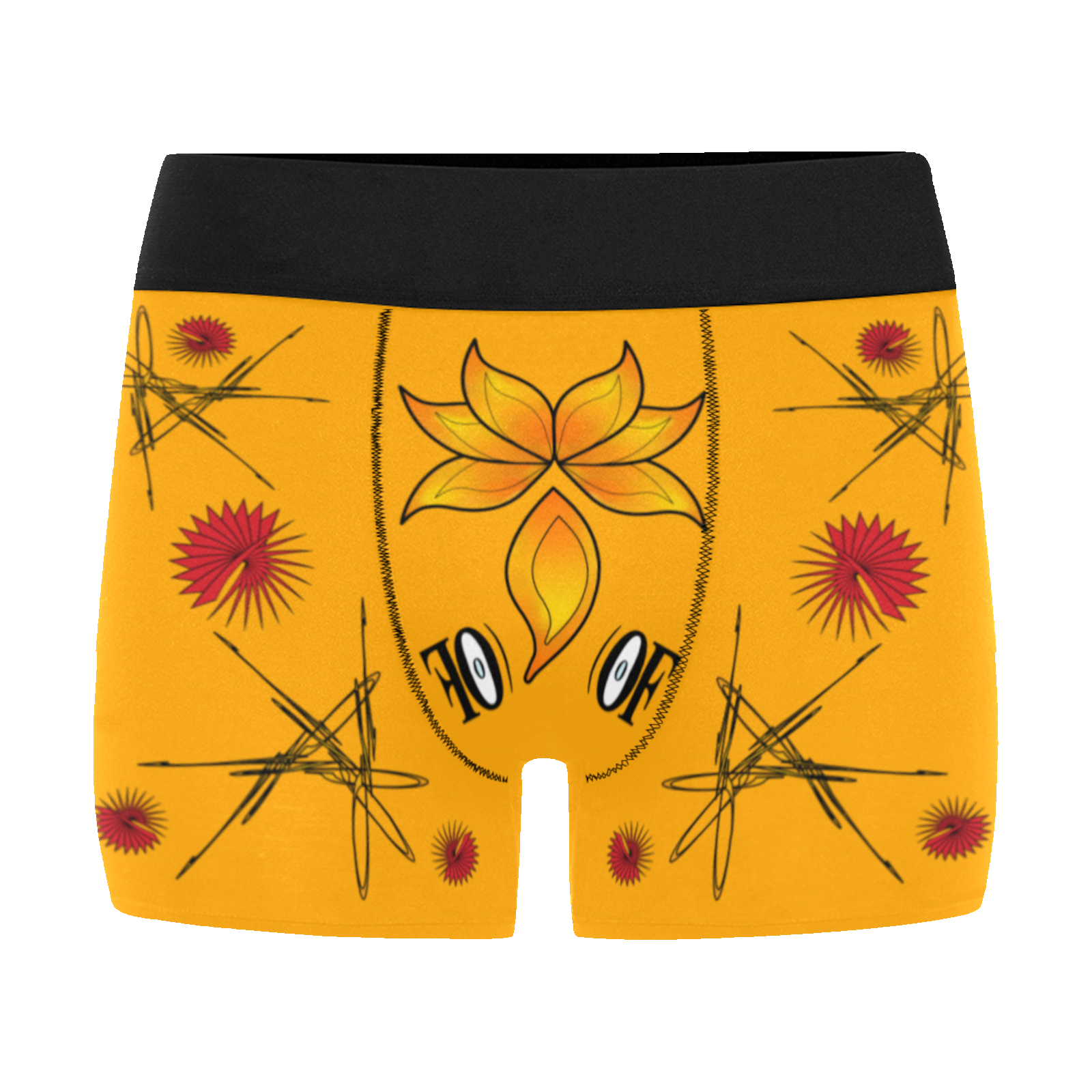 Men's boxer briefs 3P orange 255165000 (USA) - Image 3