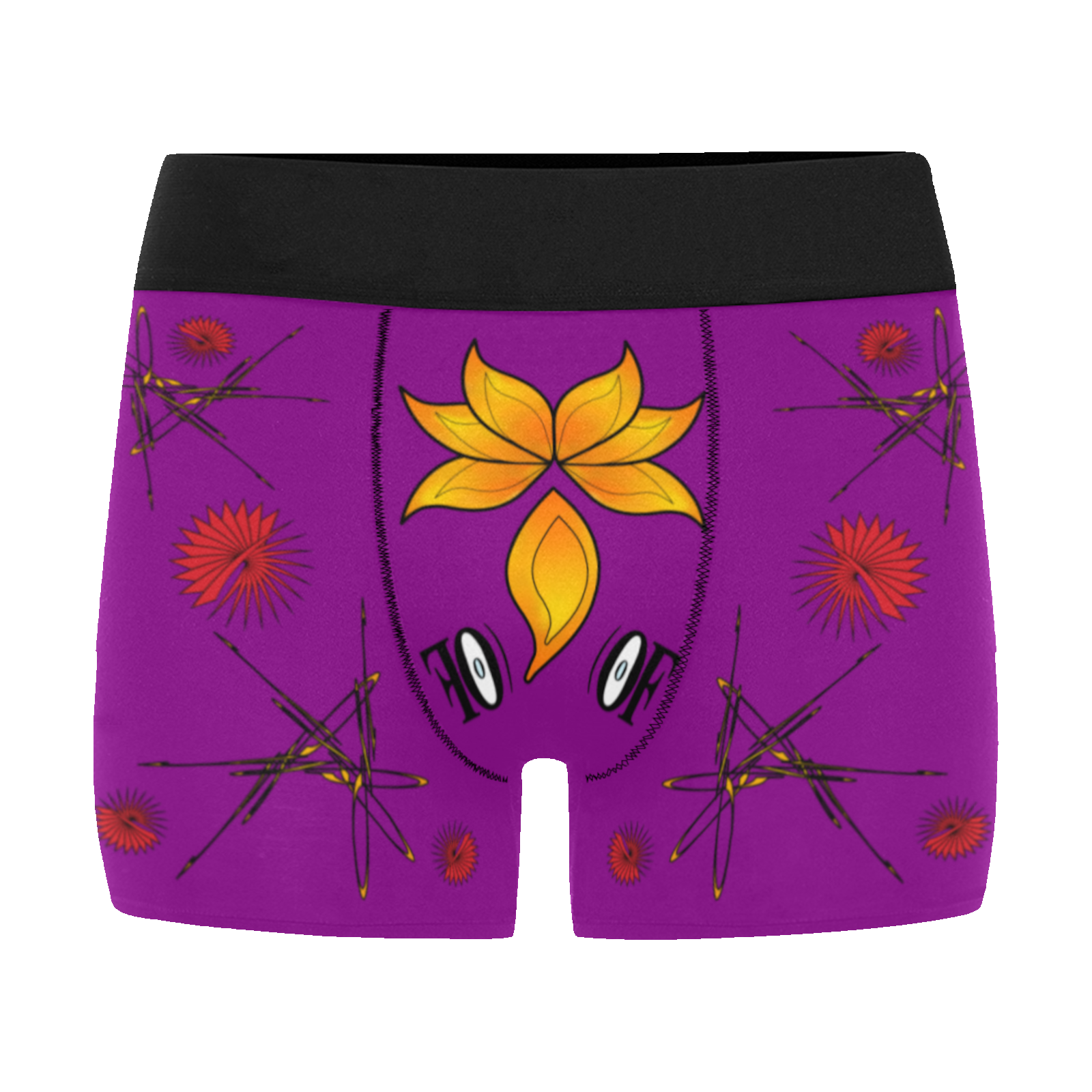 Men's boxer briefs 3P purple 128000128 (USA) - Image 3