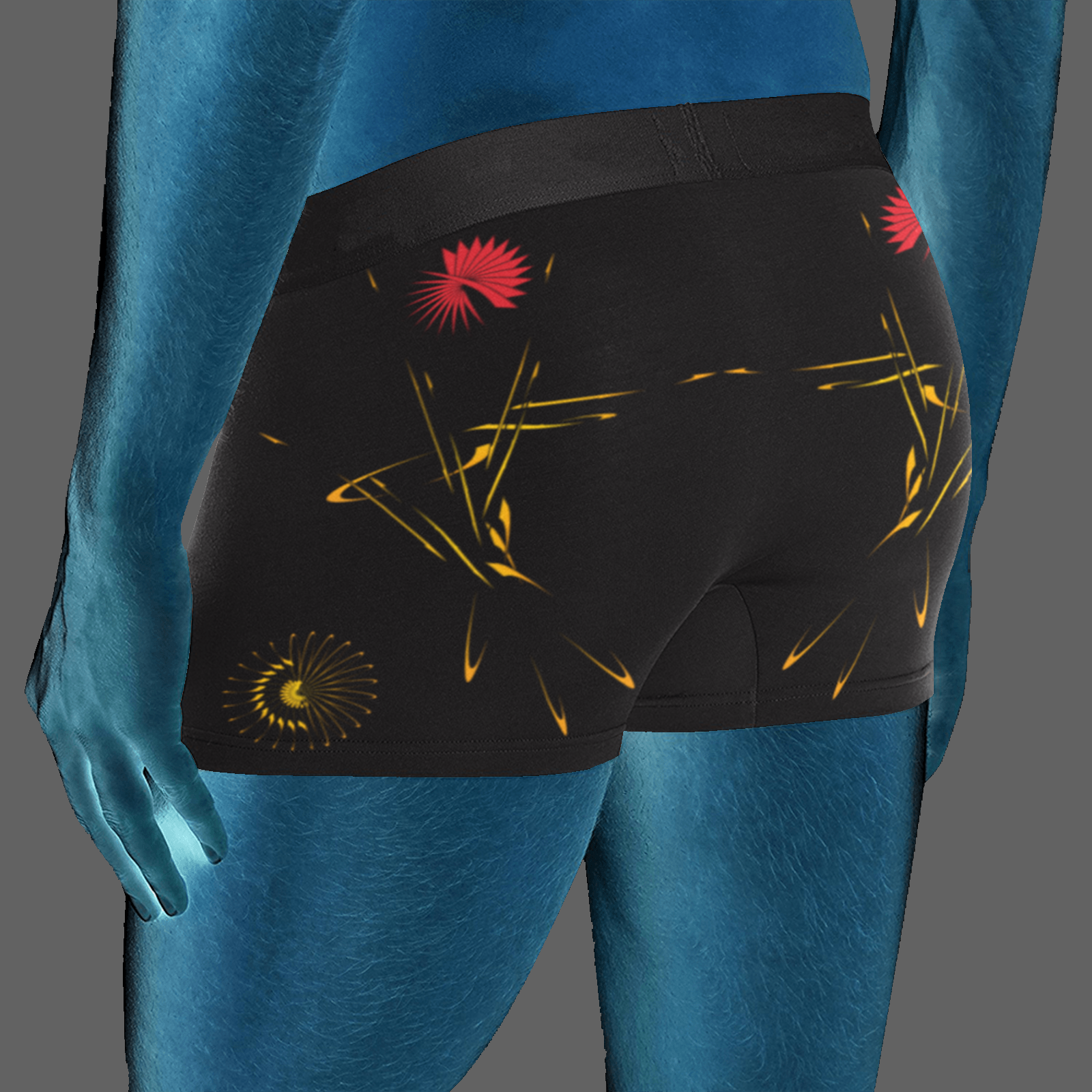 Men's boxer briefs 3P black 000000000 (USA) - Image 2