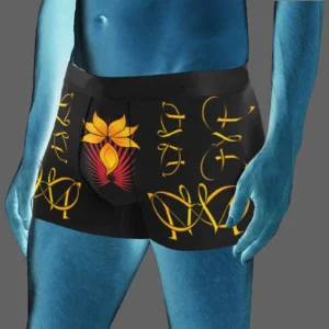 Men's boxer briefs (with waistband) black 000000000 (USA)