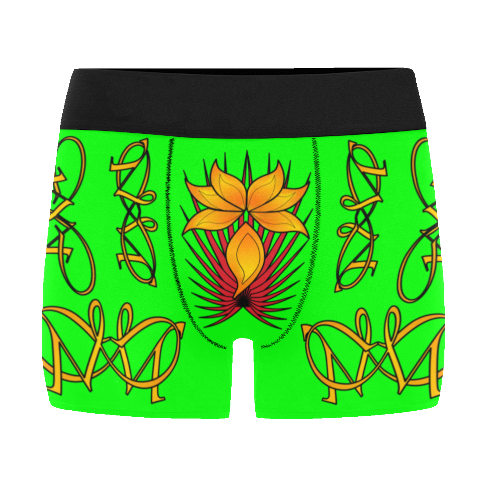 Men's boxer briefs (with waistband) green 000255000 (USA) - Image 3
