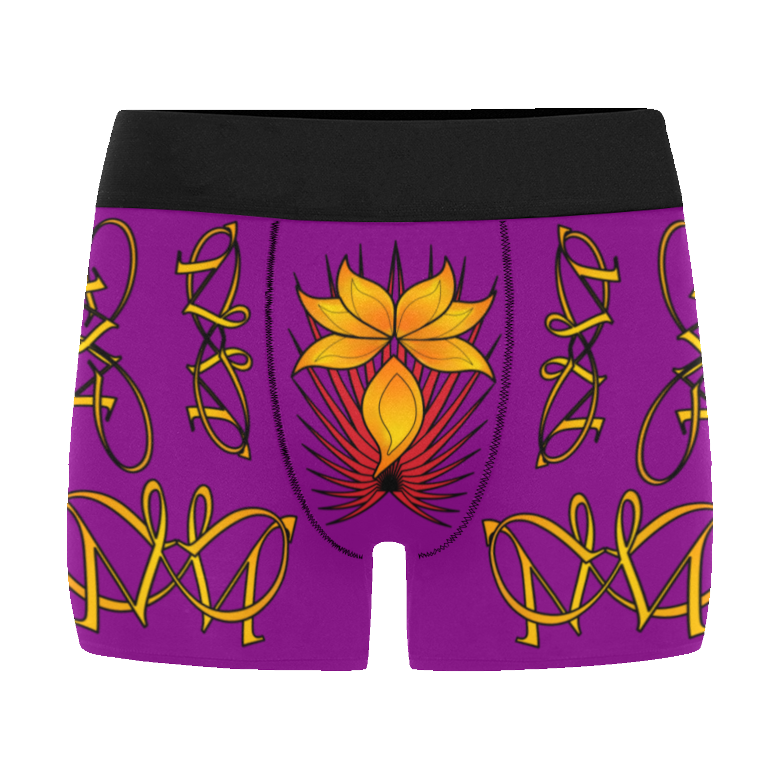 Men's boxer briefs (with waistband) purple 128000128 (USA) - Image 3