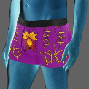 Men's boxer briefs (with waistband) purple 128000128 (USA)