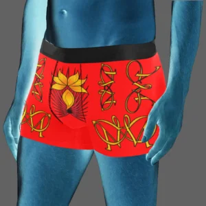 Men's boxer briefs (with waistband) red 255000000 (USA)