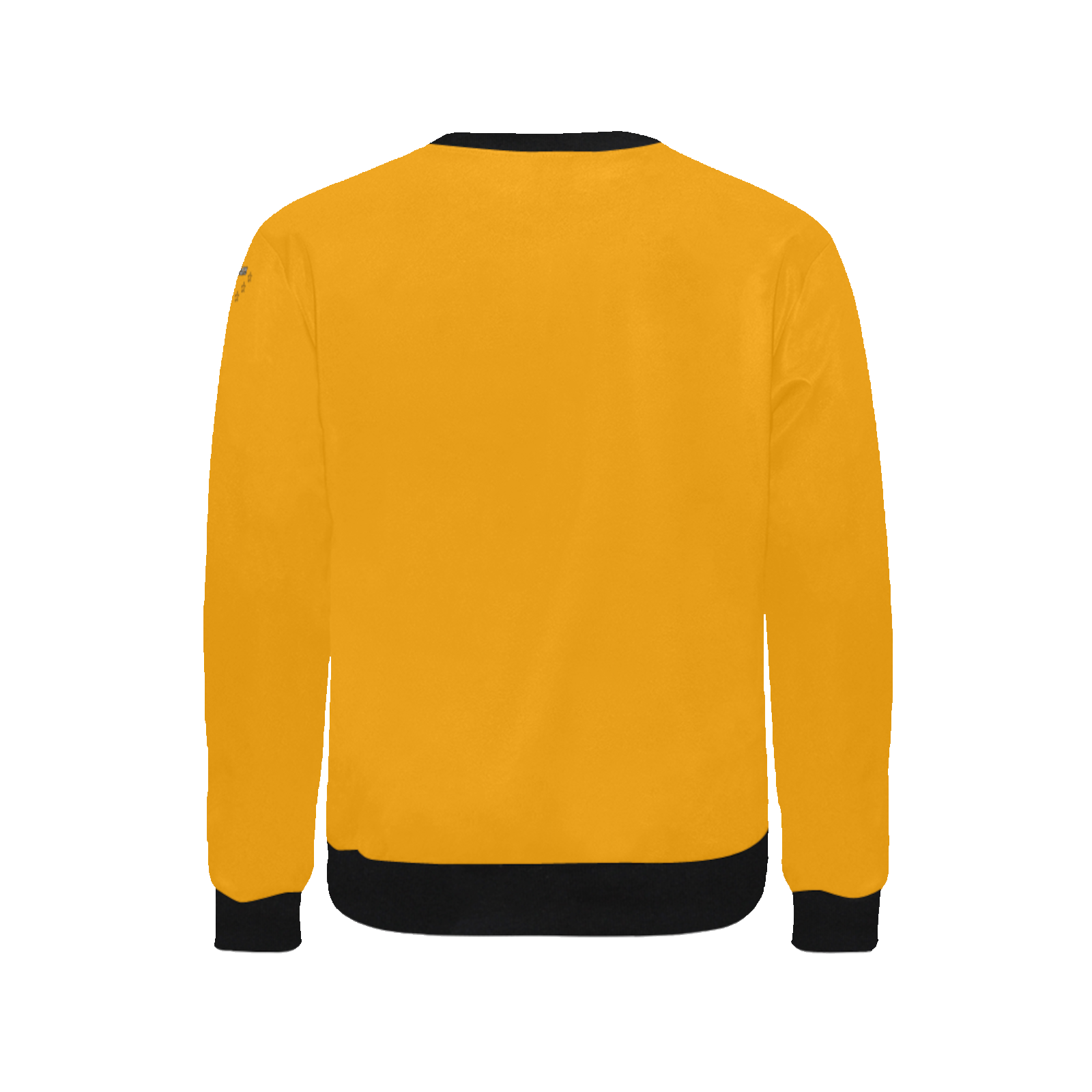 Men's crewneck sweatshirt orange 255165000 like Embroidered Martian - Image 4