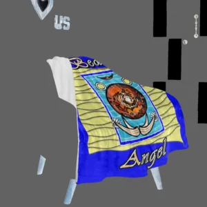 Micro Fleece Blanket 30x40 blue 000000255 Beach Angel (USA)