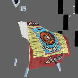 Micro Fleece Blanket 30x40 brown 165042042 Beach Angel (USA)