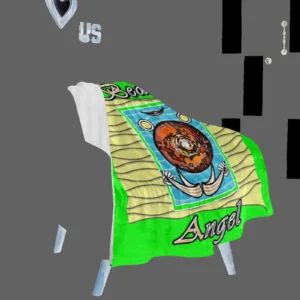 Micro Fleece Blanket 30x40 green 000255000 Beach Angel (USA)