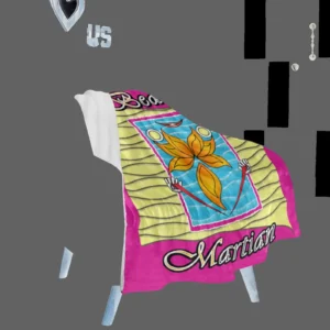 Micro Fleece Blanket 30x40 pink 255020147 Beach Martian (USA)