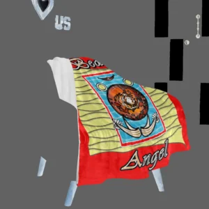 Micro Fleece Blanket 30x40 red 255000000 Beach Angel (USA)