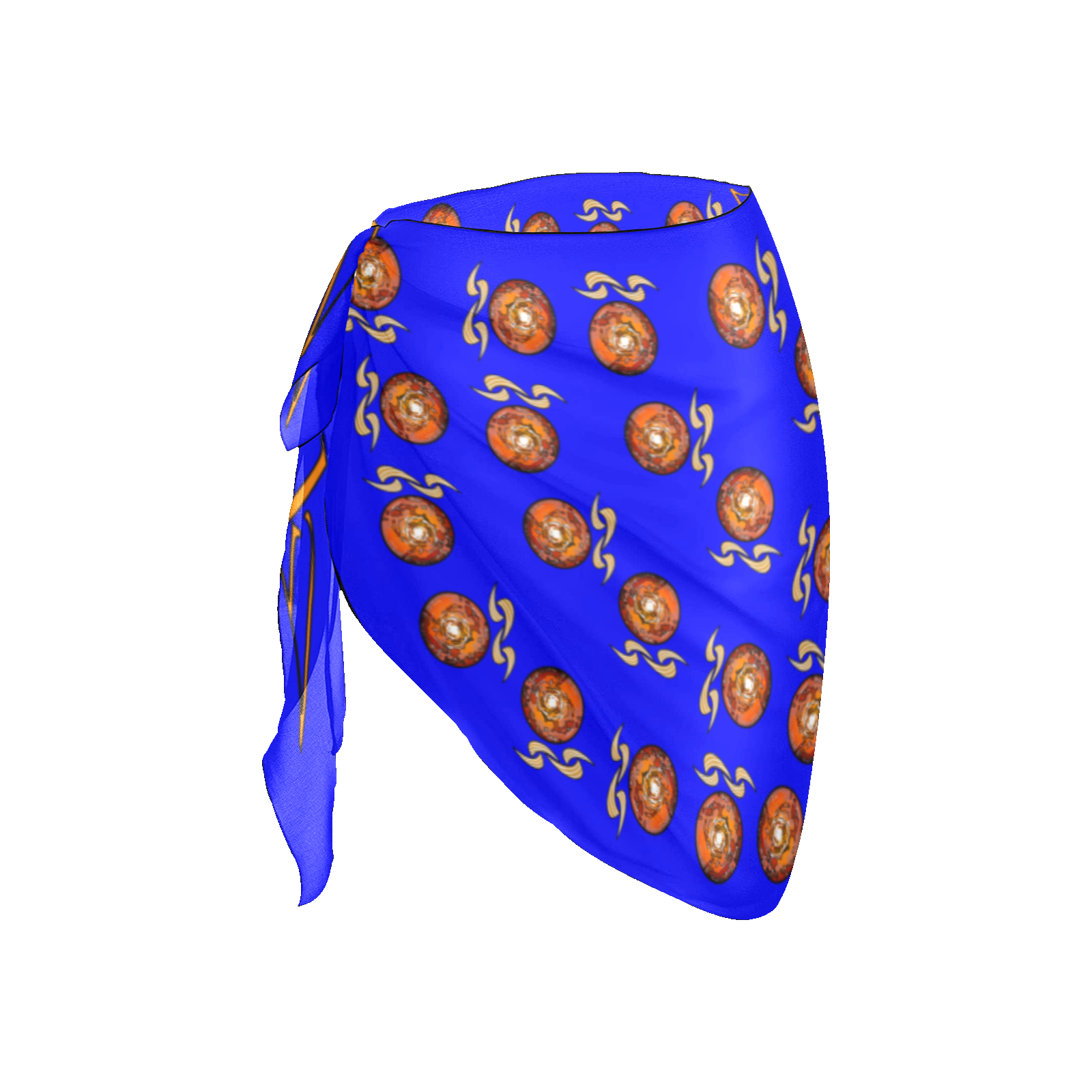 Women's Beach Sarong Wrap blue 000000255 - Image 4