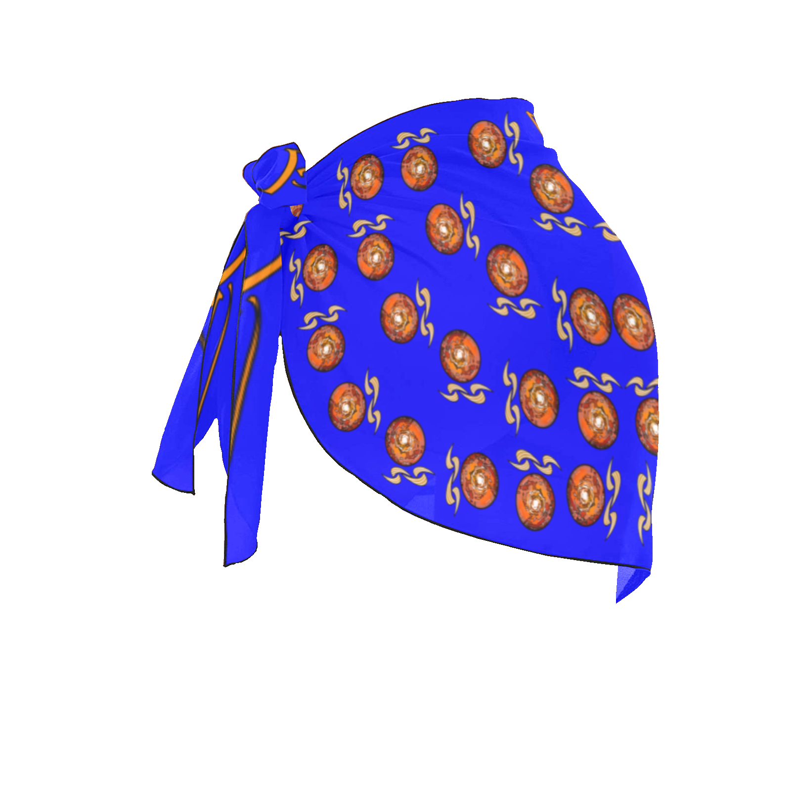 Women's Beach Sarong Wrap blue 000000255 - Image 3