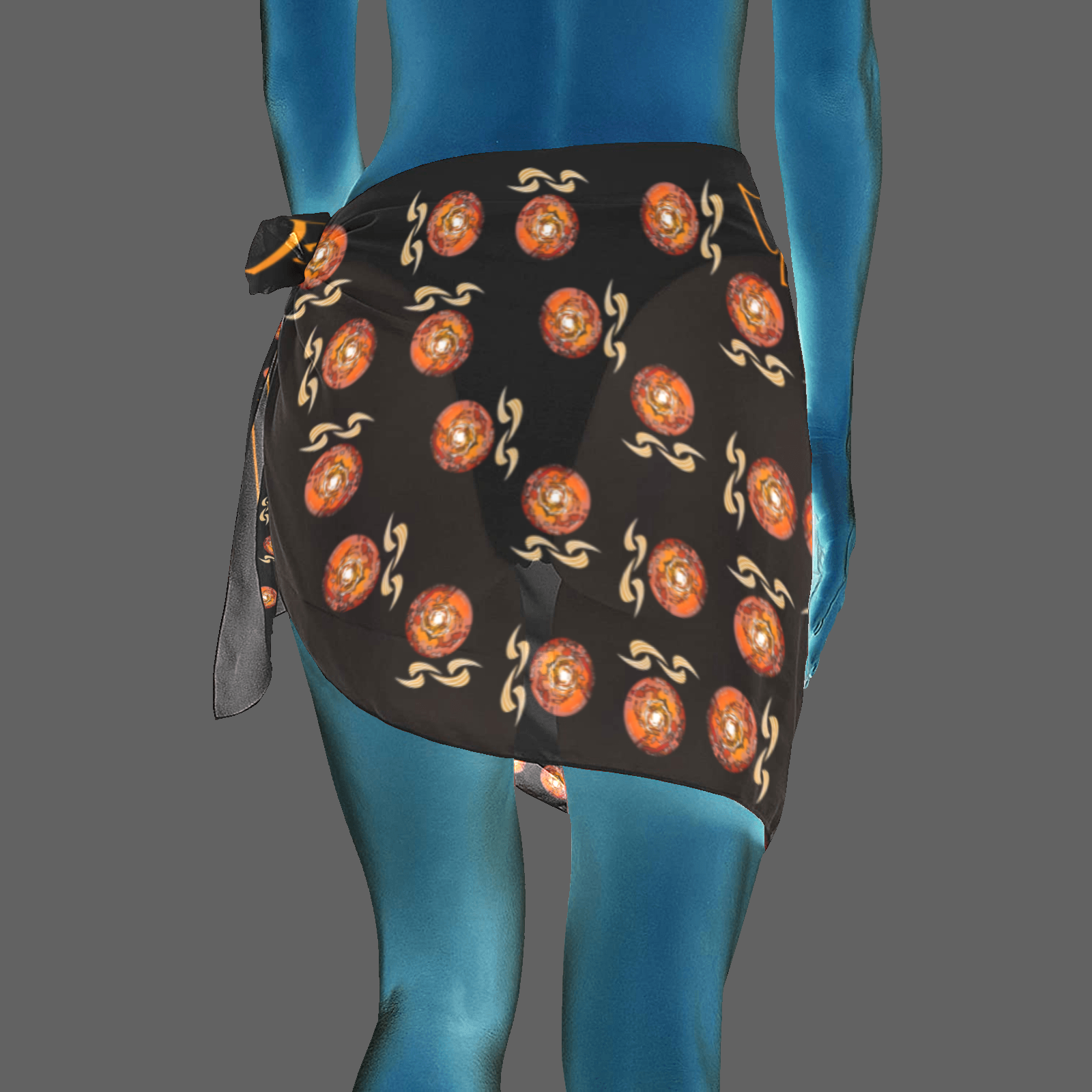 Women's Beach Sarong Wrap black 000000000 - Image 2