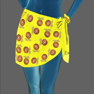 Women's Beach Sarong Wrap yellow 255255000