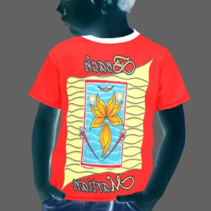 Little boy's crew neck T-shirt red 255000000 Beach Martian