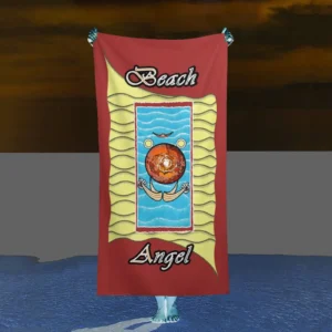 Beach Towel 160x80cm brown 165042042 Beach Angel