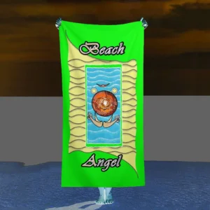 Beach Towel 160x80cm green 000255000 Beach Angel