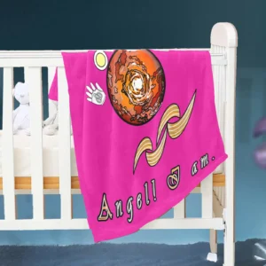 Baby Blanket 30x40 pink 255020147 Hello Angel
