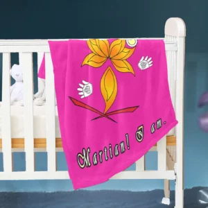 Baby Blanket 30x40 pink 255020147 Hello Martian