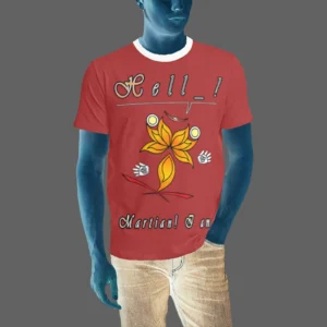 Men's T-shirt brown 165042042 Hello Martian