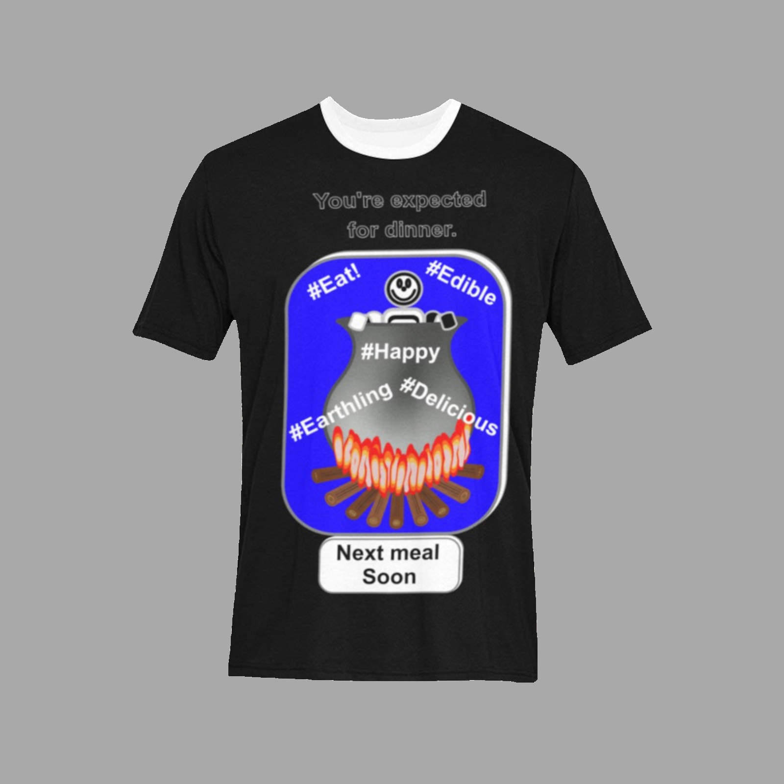 Men's T-shirt black 000000000 Cauldron Martian - Image 3
