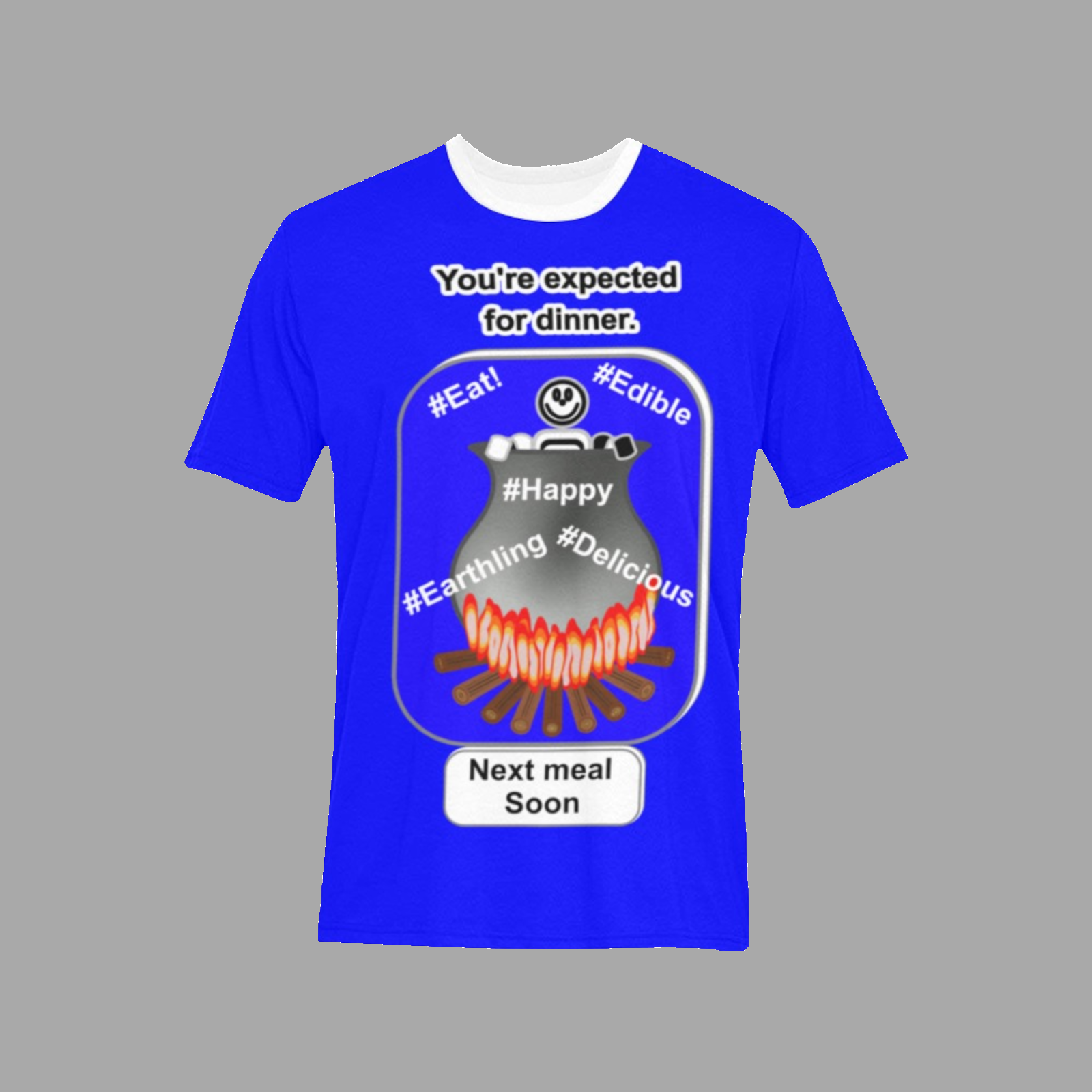 Men's T-shirt blue 000000255 Cauldron Martian - Image 3