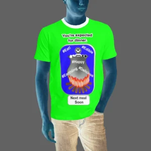 Men's T-shirt green 000255000 Cauldron Martian