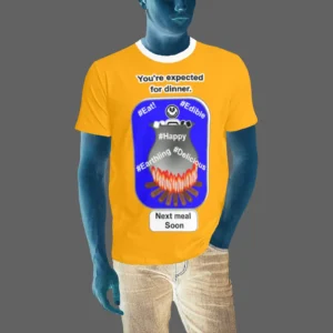 Men's T-shirt orange 255165000 Cauldron Martian
