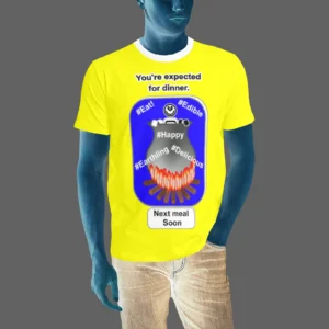 Men's T-shirt yellow 255255000 Cauldron Martian