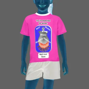 Teens girls' crew neck T-shirt pink 255020147 Cauldron Angel